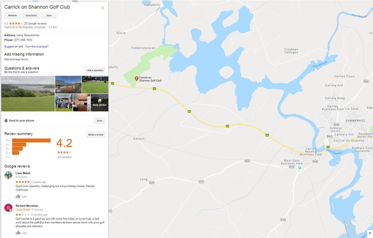 Ridge-Rock Accommodation Carrick on Shannon Buitenkant foto